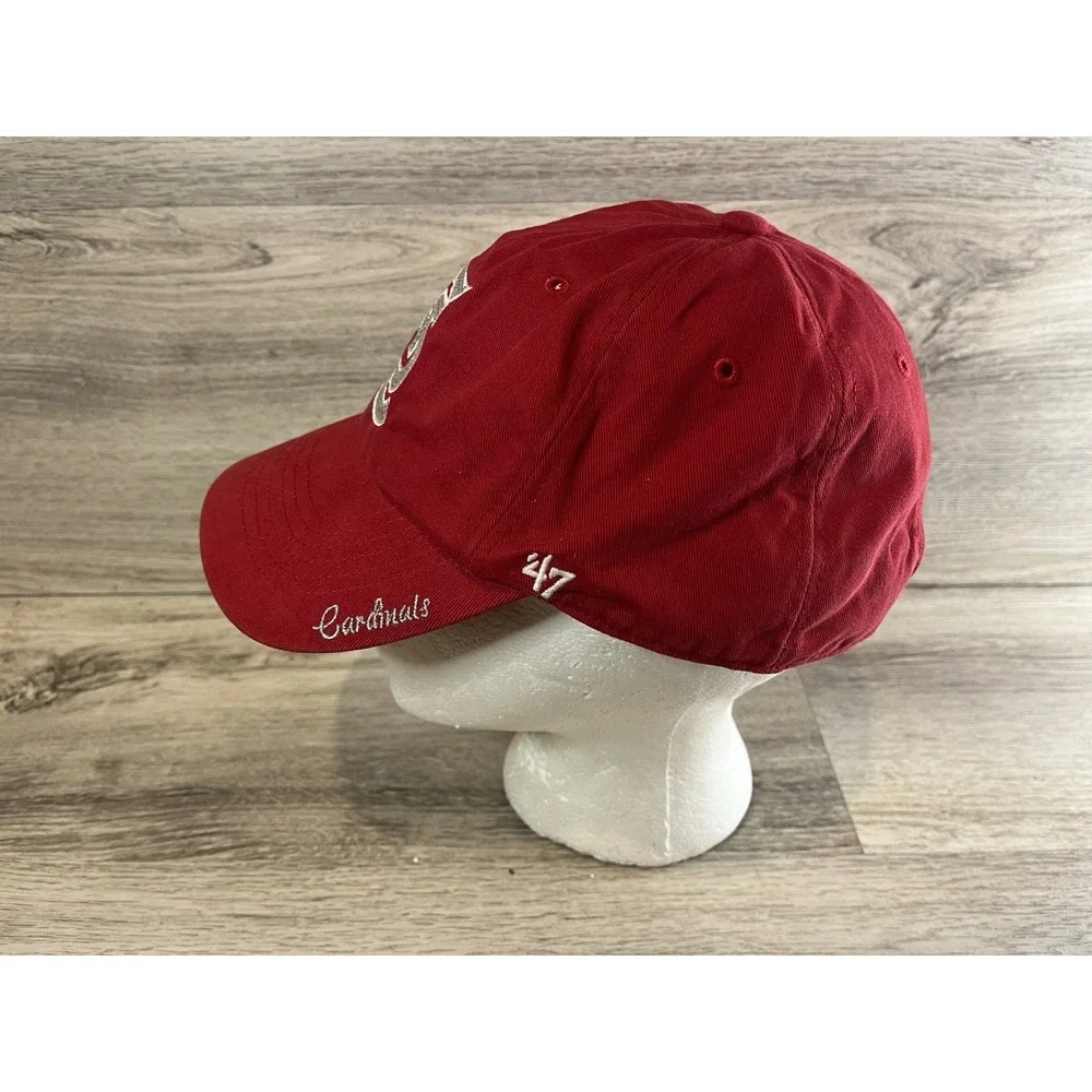 47 Brand St Louis Cardinals Strapback Hat Cap Women's Adjustable‎ Red MLB